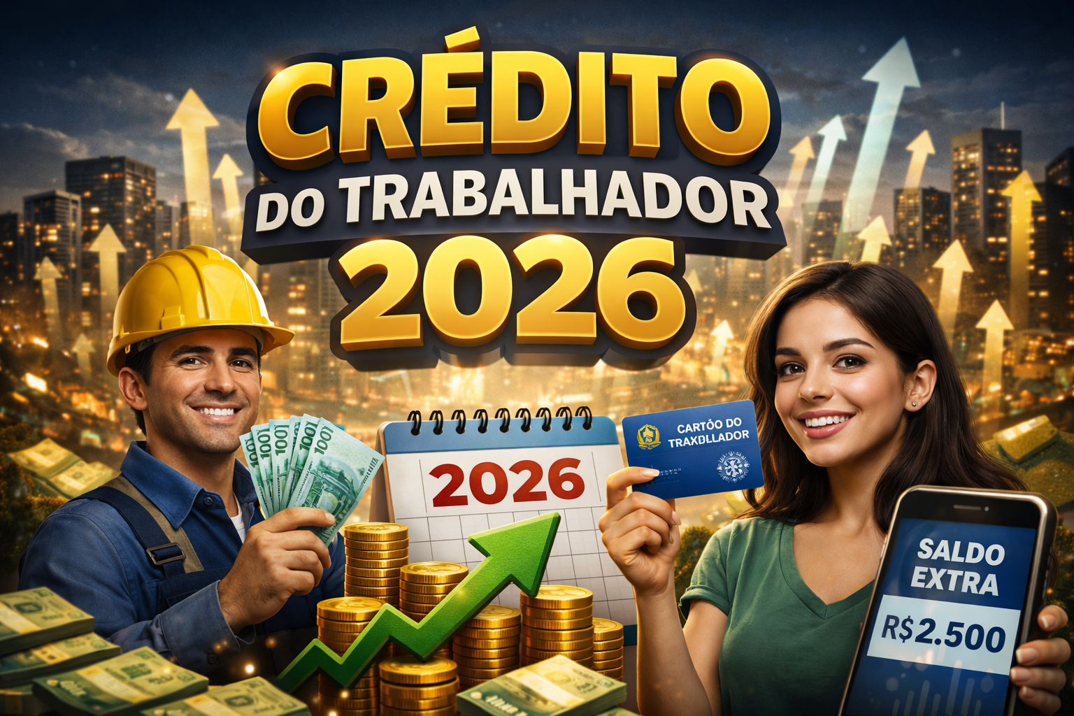 Crédito do Trabalhador 2026: Entenda o Empréstimo que está Transformando o Acesso ao Crédito no Brasil