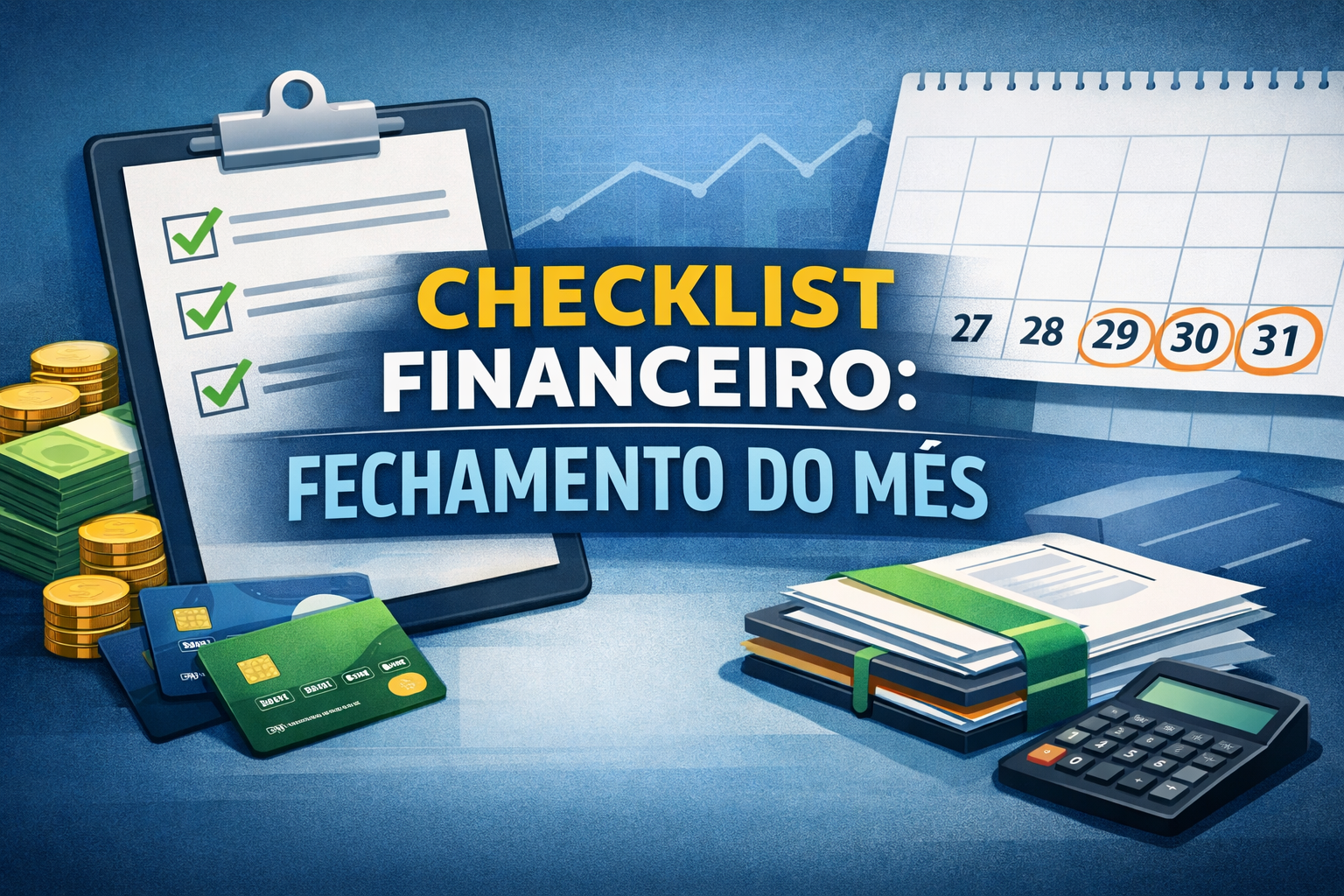Fechamento do Mês: Checklist Financeiro Essencial para Organizar suas Contas e Cartões