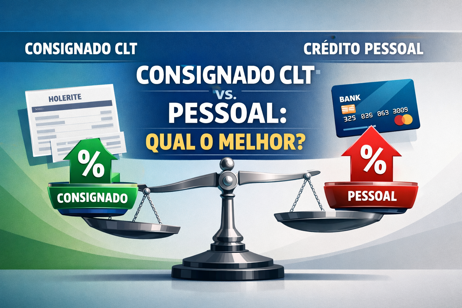 Empréstimo Consignado CLT vs. Pessoal: Qual a Melhor Taxa Hoje?