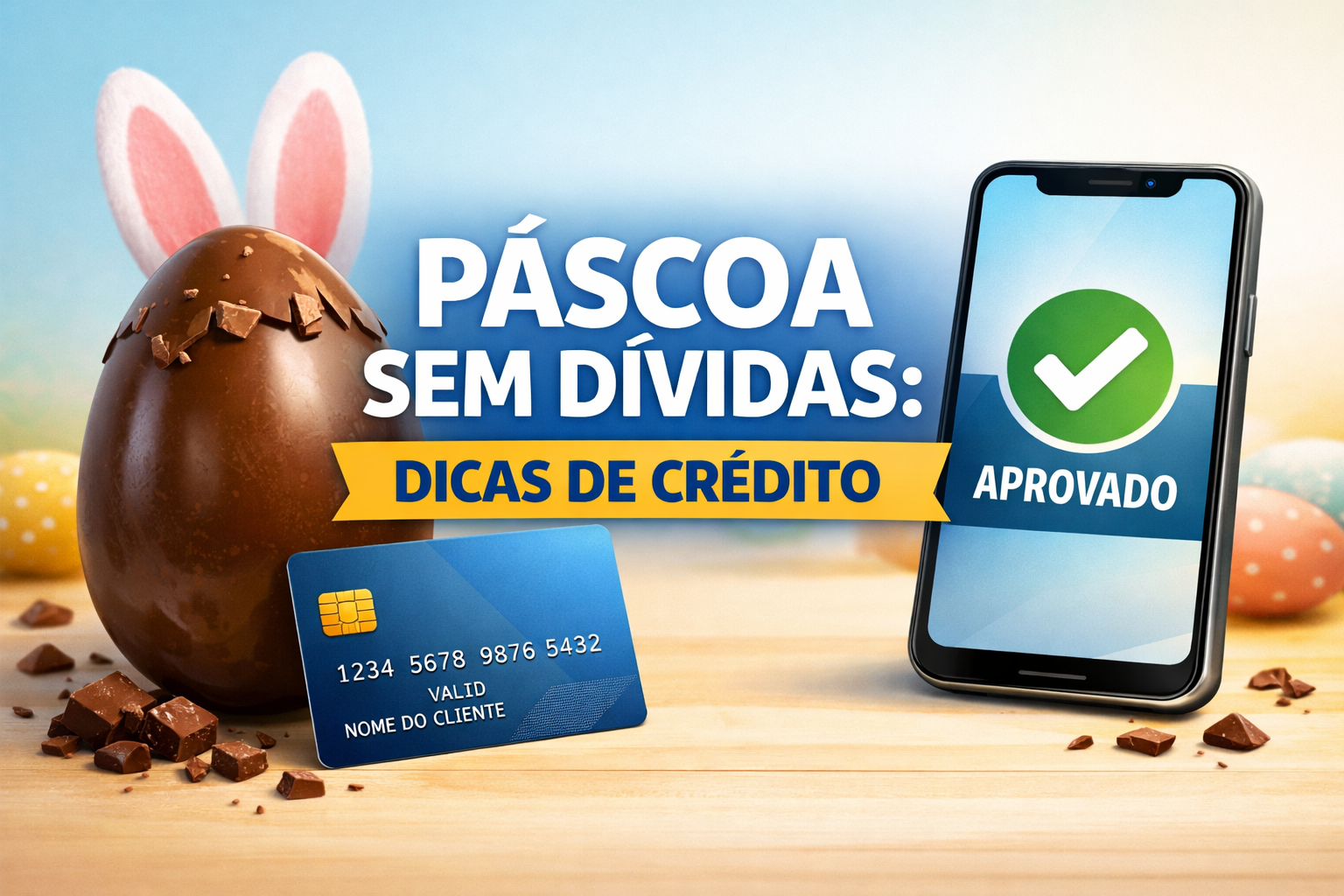 Páscoa Sem Dívidas: Como Usar o Crédito para as Compras de Última Hora