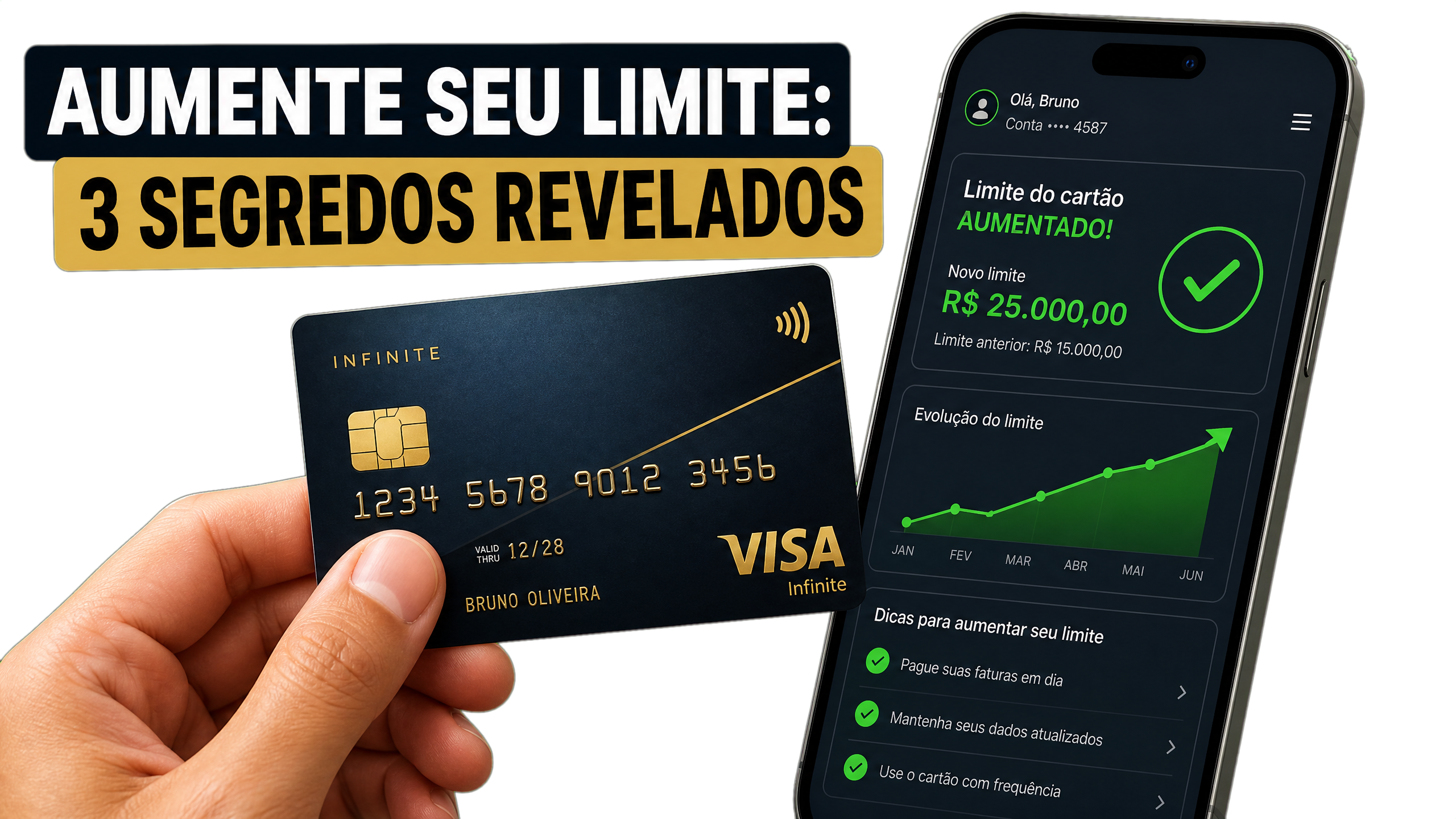 Aumento de Limite: 3 Segredos para Turbinar seu Cartão este Mês