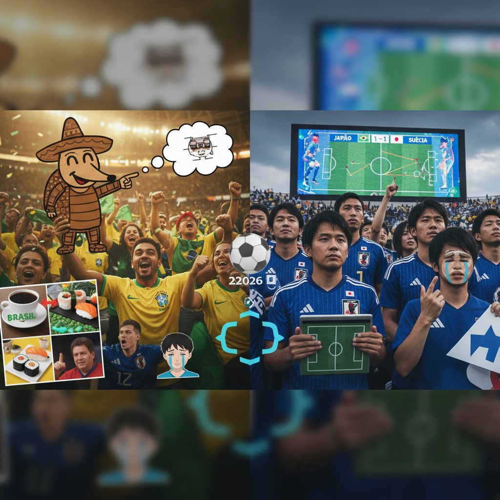 Brasil x Japão nas Oitavas: Memes e Análise do Duelo