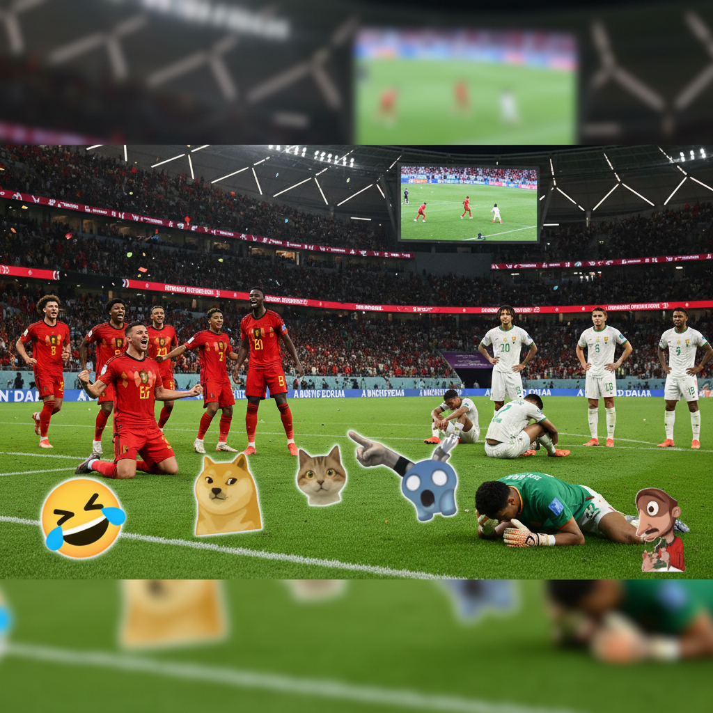 Bélgica x Senegal na Copa 2026: Virada Dramática e Memes