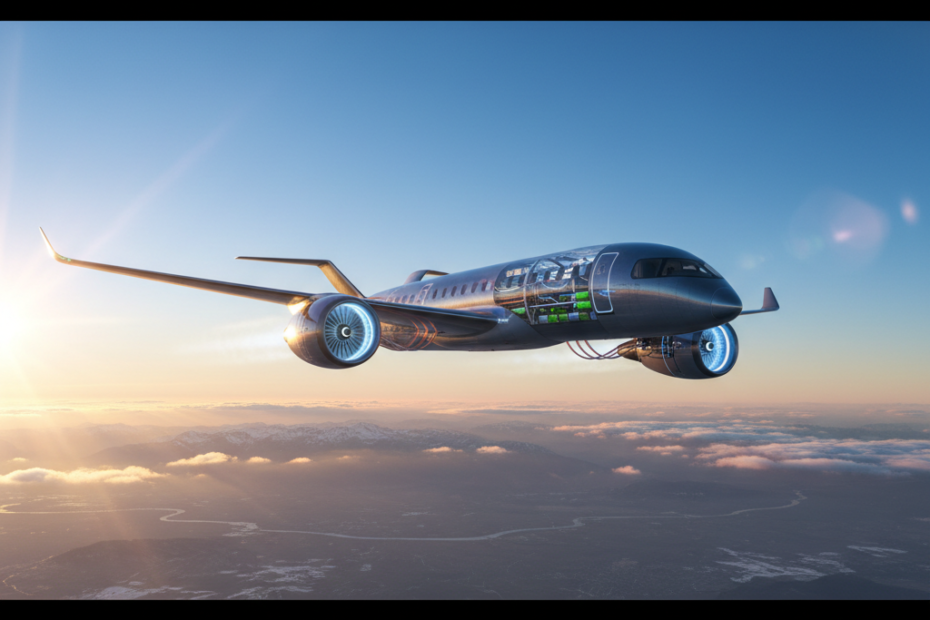 Voo Híbrido em Alta Altitude: O Futuro da Aviação Sustentável