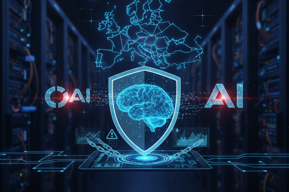 IA e Cibersegurança: O Alerta da Europa sobre OpenAI e Anthropic